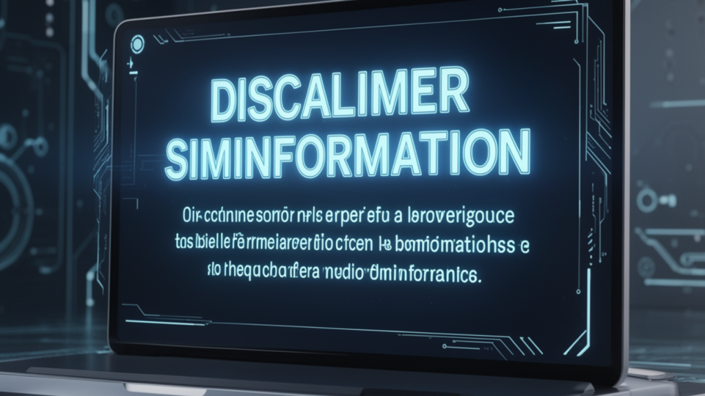 disclaimer