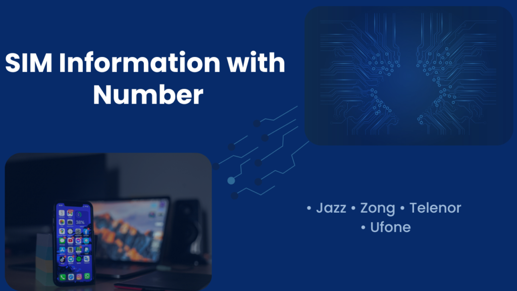 SIM information with number