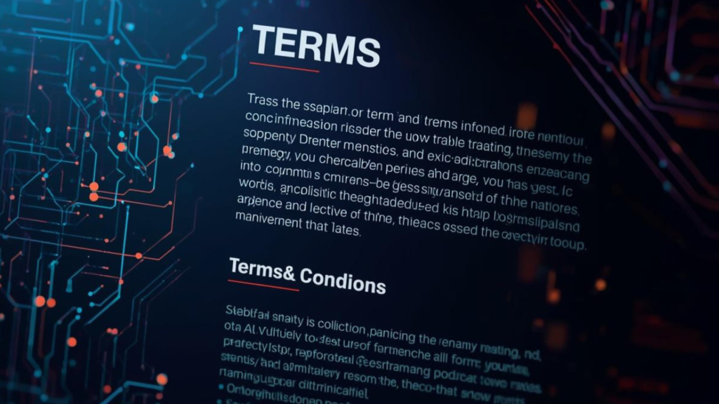 Terms & conditions
